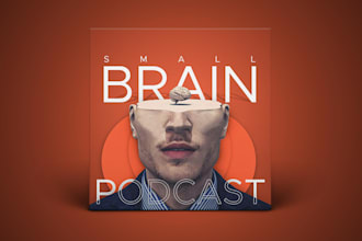 design an attractive and unique podcast cover art for you