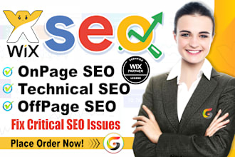 do complete wix SEO and fix issues