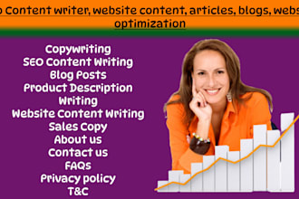 write stellar SEO articles or website content