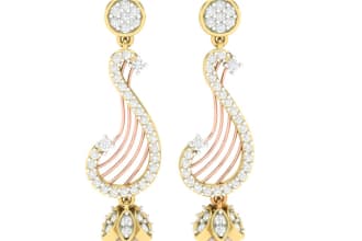 design any kind of earring jewelry design 3d model