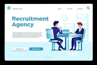design digital marketing agency website