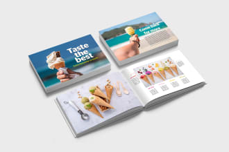 do professional catalog, best lookbook, booklet design