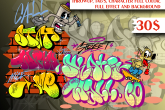 draw street culture and old skool nice to your brand or your identity