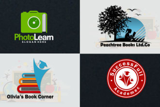 educational , courses , academy ,  training and learning logo