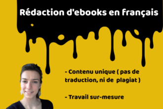 write an ebook in french