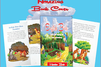 design amazing  book,worksheets ,activity book for your kids