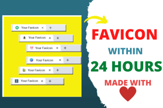 make professional favicon within 2hr