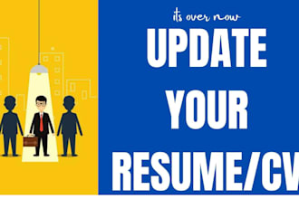 provide professional CV, cover letter to boost your job prospect