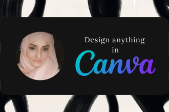 create any design using canva
