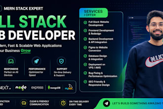 build a custom mern stack website for your business