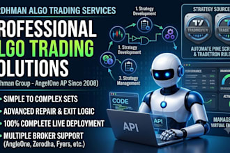 build, deploy, and manage your algo strategy for trading in indian stock market