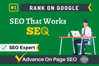 optimize on page SEO for your website