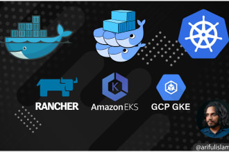 do docker, docker swarm, kubernetes cluster and devops work