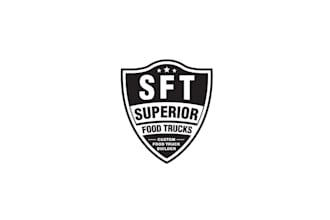 design custom food truck builder logo