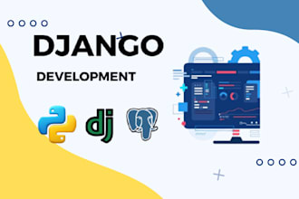 develop a professional django website or web application