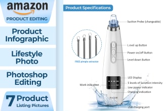 do amazon product photo editing and product listing images