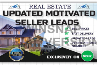 provide motivated seller real estate leads with skip tracing