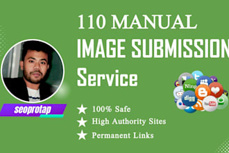 do infographic or image submissions on high authority sites