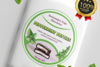 design custom sticker, the product label, or box