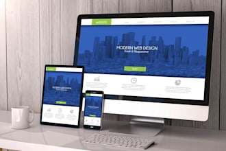 design responsive and professional wordpress website
