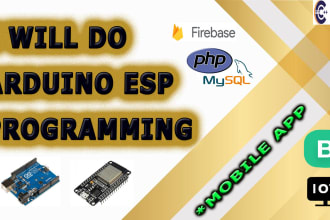 do esp32, esp8266 programming and iot