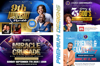do exceptional church flyer design