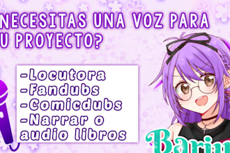 voz de mujer joven