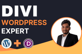 be expert wordpress divi website divi theme and divi builder