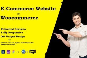 build a professional woocommerce store with secure payment and fast checkout