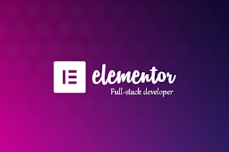 develop custom wordpress elementor widgets plugins