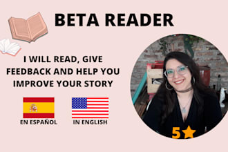 beta read and critique your book