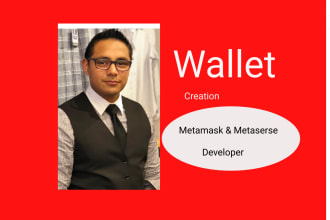 develop centralized wallet, defi, nft, multi currency wallet, web, mobile wallet