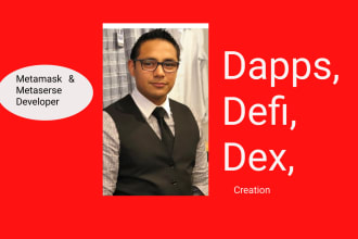 build defi, dapp development, nft crypto game, bsc, smart contract, ethereum