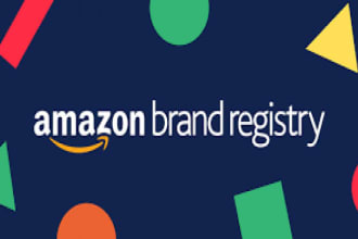 register your brand name on amazon from amazon brand registry