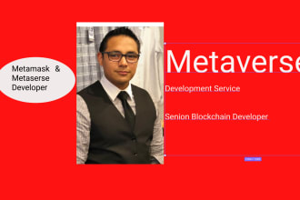 develop metaverse ar, vr, al platform, game, nft blockchain