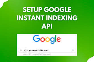 setup google instant indexing API for wordpress website