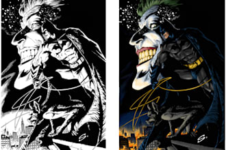 color your illustrations and comic and manga pages