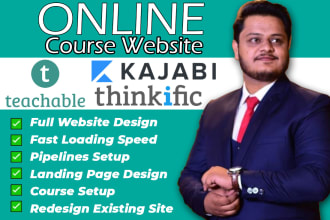 build a membership website in kajabi