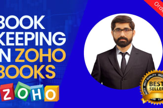 do professional bookkeeping in zoho books