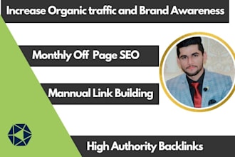 do monthly off page SEO authority dofollow backlink service