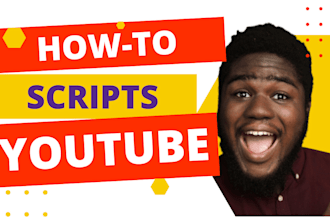 research and write how to videos for your youtube channel