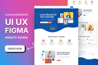 do a creative web template in PSD, xd or figma website