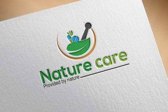 design medical pharmacy health fitness and herbal logo in your company