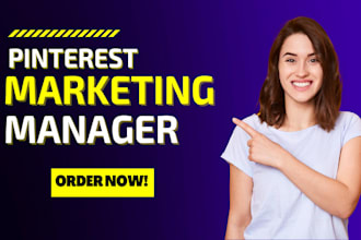 be your pinterest marketing manager and SEO expert