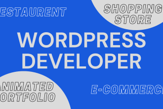 wordpress restaurant website app with online food delivery