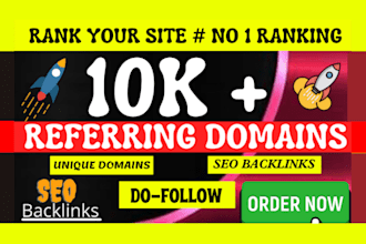 make 10k referring backlinks
