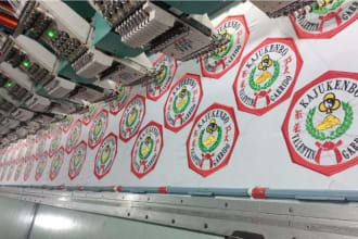 make customized embroidered patches digitized and shipped