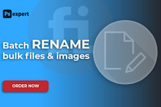 rename images and convert files in bulk