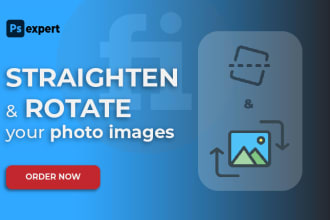 rotate or straighten images and fix lens distortion