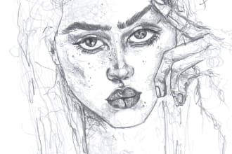 sketch from a reference